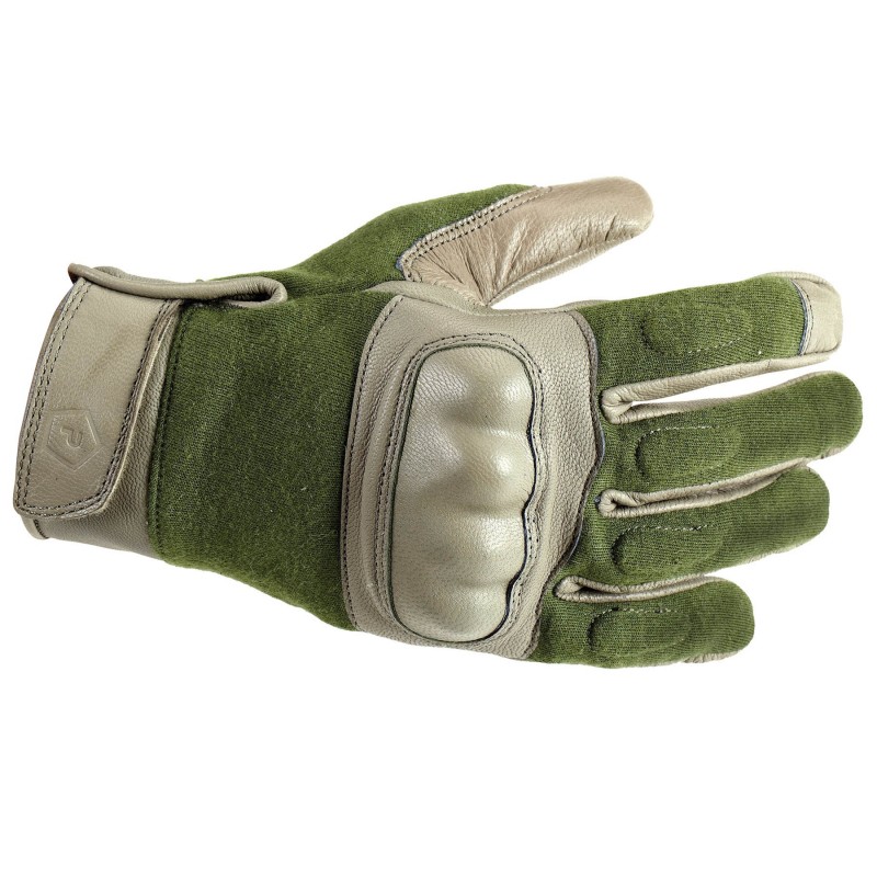 Military glove top view